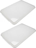 TrueCraftware- Half Size Polypropylene Sheet Pan Cover Clear Color Set of 2- by Unknown