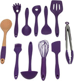 Chef Craft Premium Silicone Kitchen Tool and Utensil Set, 11 Piece by ChefCraft