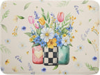 Giwawa Spring Flower Vases Dish Drying Mat by Giwawa