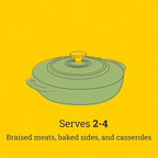Lodge Essential Enamel Braiser - Image 7