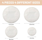 Set of 4 Reusable Cotton Bowl Covers - Image 2