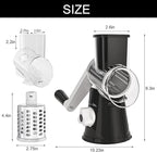 Cambom 5 in 1 Rotary Cheese Grater Hand Crank Cheese Shredder - Image 9