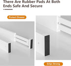 DUCOO 4 PCS Drawer Divider, Expandable Separators - Image 3