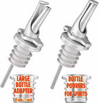 3-in-1 Liquor Bottle Pour Spouts by Poura-ThePerfectServe