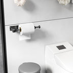 Paper Towel Holder Under Cabinet, Single Hand Operable Wall Mount - Image 5
