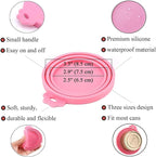 Food Can Lids, One Tin Cap Fit Most Standard Size Dog Cat Food - Image 3