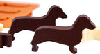 Dachshund Dog Shaped Silicone Ice Cube Molds and Tray Brown - Image 4
