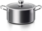 Toutrop Hybrid Nonstick 8-Quart Stockpot, Stainless Steel Stock Pot by Toutrop