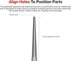 TEKTON 3/16 Inch Long Alignment Punch | 66275 | Made in USA - Image 2