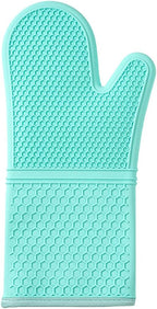 Comfy Grip 14 x 7.3 Inch Thick Baking Mitts, 1 Food-Grade Cooking Glove Set - Image 9