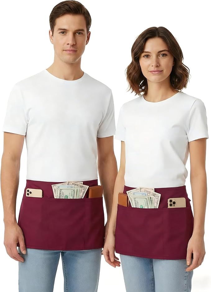 BOHARERS Waist Apron with 3 Pockets - Image 4