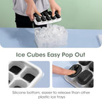DOQAUS Ice Cube Tray with Lid and Bin - Image 6