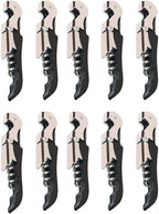 Professional Waiter Corkscrew Wine Openers Set, Heavy Duty Stainless Steel by Kit-Home
