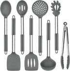 TeamFar Kitchen Utensils, for Nonstick Cookware Frying Flipping Draining by TeamFar
