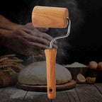 Small Rolling Pin, Pizza Dough Roller, Non Stick Wood Pastry Roller, Kitchen - Image 7