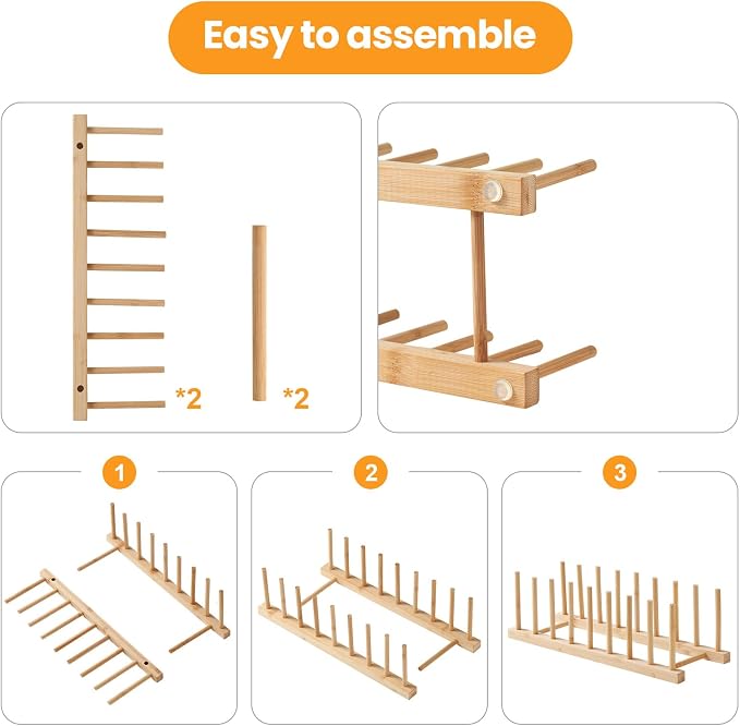 Bamboo Dish Dying Rack - Image 6