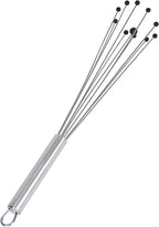 Restaurantware 12.5 in Stainless Steel Ball Whisk - Image 2