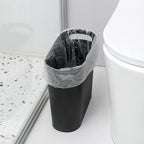 rejomiik Small Trash Can, Slim Garbage Can Plastic Waste Basket - Image 4