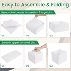 Criusia 16 Pack Underwear Drawer Organizer, Drawer Organizer Clothes, Foldable - Image 6