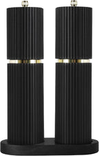 Wooden Salt and Pepper Grinder Set by UNIOVC