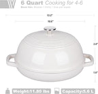 VORRINGARD Enameled Cast Iron Dutch Oven Pot - Image 2