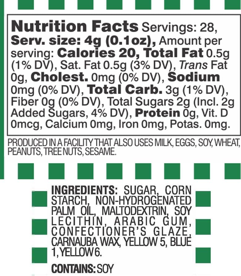 Bright Green Sprinkles Jimmies 4 oz, Sprinkles For Cake Decorating, Baking, Ice Cream & More, The Hampton Candy Company - Image 2