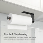 SetSail Paper Towel Holder, Single Hand Operable Paper Towel Holder Under - Image 6