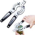 Jar Opener, Stainless Steel Jar Lid Opener, Beer Bottle Opener by Zoiwdur