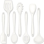 P&P CHEF Silicone Cooking Utensils Set of 7, Heat-proof Kitchen Utensils Set by PPCHEF