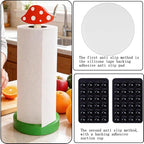 Modern Wooden Paper Towel Holder Stand - Image 5