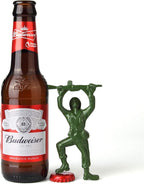 Creative 3D Army Man Bottle Opener, Unique Easy Opening Bottle Opener - Image 4