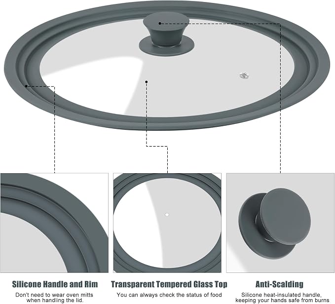 Universal Lid for Pots, and Skillets - Image 2