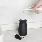304 Stainless Steel Countertop Black Soap Dispenser Rust Resistant Leak-Proof - Image 2
