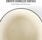 Martha Stewart Gatwick 4 Quart Enamel Cast Iron Dutch Oven - Image 8