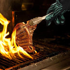 Comsmart BBQ Gloves, 1472°F Heat Resistant Grilling Gloves Silicone Non-Slip - Image 7