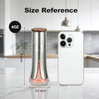 Aelga Salt and Pepper Grinder Set Manual - 4oz Stainless Steel Pepper Mill - Image 4