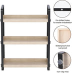 HNRLOY Bathroom Counter Organizer, Bathroom Countertop Organizer, Counter Shelf - Image 6
