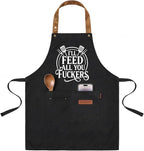INNORU I'll Feed All You Fuckers Sign Apron by INNORU