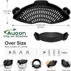 Large AUOON Clip on Strainer for All Pots and Pans - Image 3