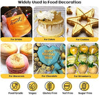 INOCERIS Edible Luster Dust, 5 Grams Food Grade Gold Cake Dust Shimmer Metallic Gold Food Coloring Powder for Cake Decorating, Baking, Fondant, Chocolate, Candy, Drinks, Cookies - Image 3