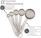 husMait Stainless Steel Measuring Spoons - Image 3