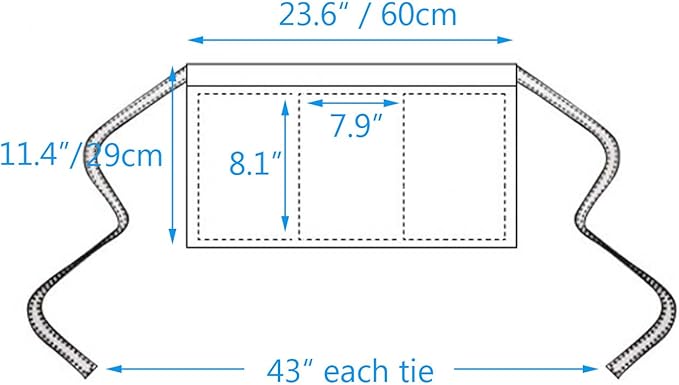 BOHARERS 3 Pack Waitress Aprons - Image 6