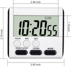 Mudder 3 Pack Digital Kitchen Timer - Image 5
