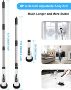Leebein Electric Spin Scrubber, Cordless Cleaning Brush - Image 3
