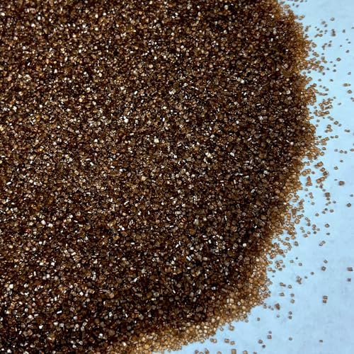 Edible Brown Sanding Sparkling Course Sugar Sprinkles 142g/ 5.01oz Brown Sprinkles Sanding Sugar for Baking, Cookies, Cupcakes, Ice Cream Topping and Rimming Sugar - Image 3
