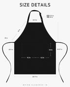Syntus Chef Apron for Men Women Kitchen Cooking Apron - Image 3