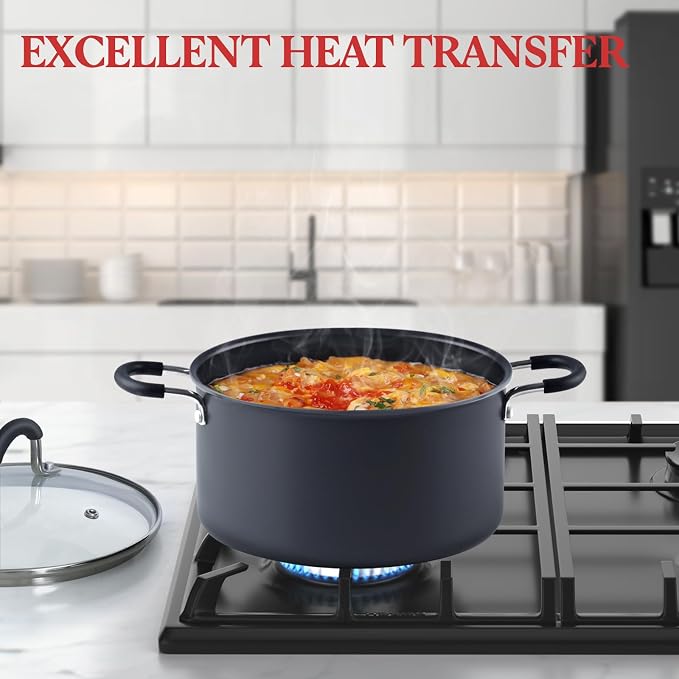 Cook N Home Casserole Dutch Oven Stockpot - Image 3
