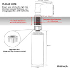GAGALIFE Kitchen Sink Soap Dispenser Oil Rubbed Bronze, Built in Soap Dispenser - Image 2
