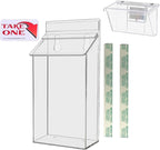 Outdoor Brochure Holder Holds 4" x 6" Advertising Postcards by MarketingHolders