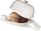 Cast Iron Bread Oven, 6 QT Bread Oven, Thick Enameled Loaf Pan by Unknown